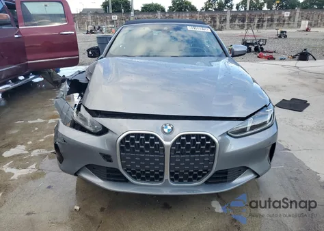 2025 BMW 430I from USA, damaged, VIN WBA33DB04SCT30862